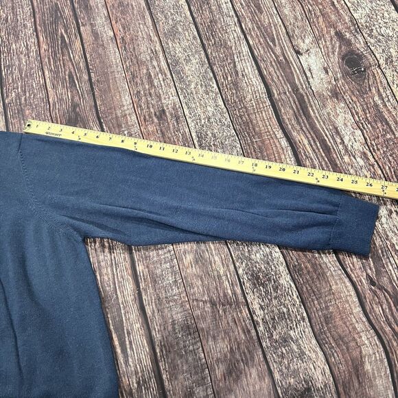 Vineyard Vines Men Pima Cotton Alpaca Elbow Patch 1/4 Zip Pullover Sweater XL - Picture 5 of 5